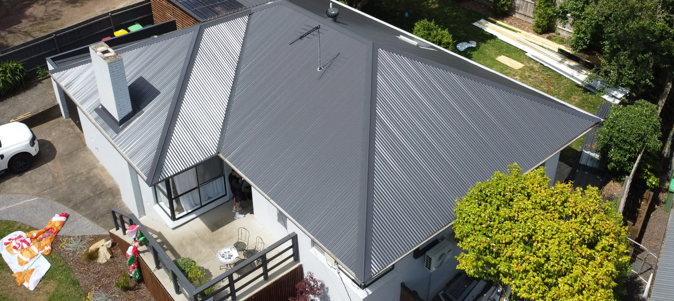 Metal roofing and roof plumbing across Melbourne