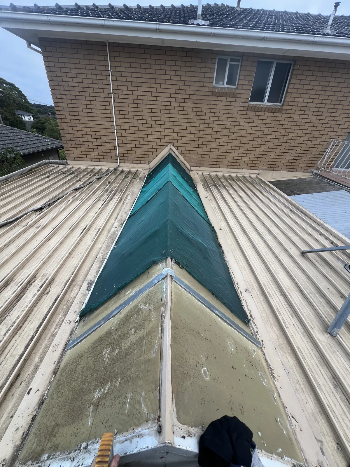 Before - Polycarbonate Sunroom Roof Replacement in Melbourne